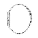 maserati velocit� slim 40mm 3h black+sky blue dial stainless steel bracelet