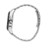 maserati traguardo 45mm chr w/silver dial br ss