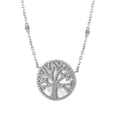 real effect mother of pearl tree of life necklace