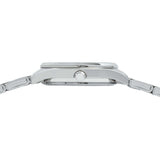 lorus quartz ladies stainless steel white dial bracelet watch