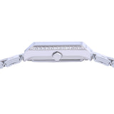 lorus quartz ladies stainless steel blue dial bracelet watch