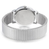lorus quartz gents stainless steel white dial expand