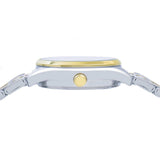 lorus quartz ladies two tone white dial bracelet watch