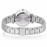 lorus solar ladies stainless steel silver dial bracelet watch