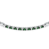 sector jewels ceramic bracelet with green ceramic 19.5+2.5cm