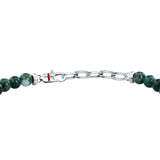 sector jewels marine bracelet stainless steel agate green 20+3cm