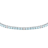 morellato silver tesori r. silver 925 blue cz tennis 16+3