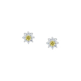morellato silver tesori recycled 925 silver flower earrings ylw