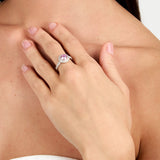 morellato silver tesori ring sil925 rh cz pink+white sz16