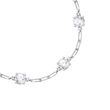 morellato silver tesori bracelet silv925 rh cz white 16+3cm