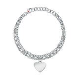 sector woman jewels emotions collection heart bracelet