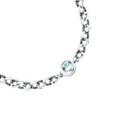 morellato silver tesori eterni bracelet 925 rh blue top 16+3cm