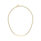 morellato 18k gold plated design necklace stainless steel yg 40+5cm