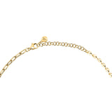 morellato 18k gold plated intrecci necklace stainless steel yg 40+5cm