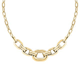 morellato 18k gold plated vintage bold necklace stainless steel gold plated chain 40+5cm