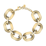morellato 18k gold plated vintage bold bracelet stainless steel gold plated 17+3cm