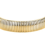 morellato 18k gold plated onda bangle ss yg size s �5.5cm