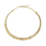 morellato 18k gold plated onda necklace stainless steel gold plated crystal 38+7cm