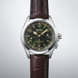 seiko prospex alpinist in classic pine green