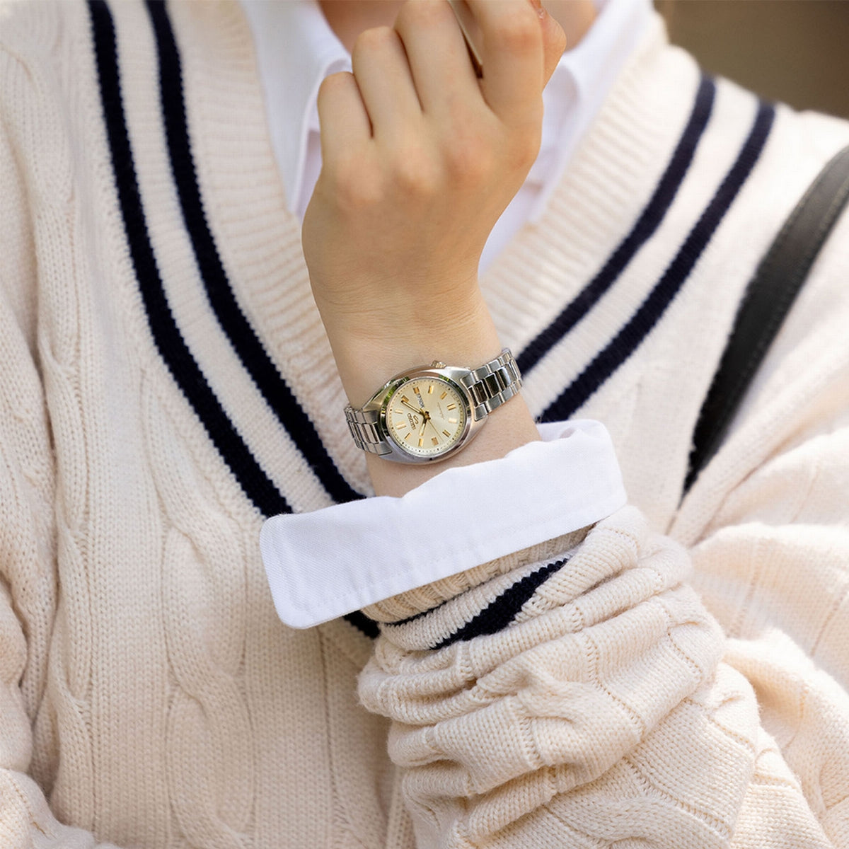 seiko 5 sports hebitama snxs in double cream – Murtagh Jewellers
