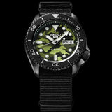 seiko 5 sports �camouflage� street style