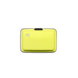 ogon stockholm lime aluminium credit card holder