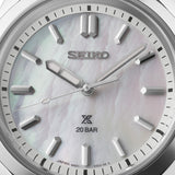 seiko prospex sea ladies marine sports mop white dial