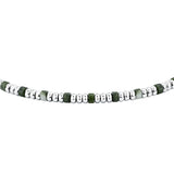sector basic bracelet stainless steel deep jade green 19+3cm