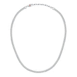 sector jewels basic necklace stainless steel 50+5cm