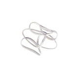 ted baker-tamii textured hoop cuff