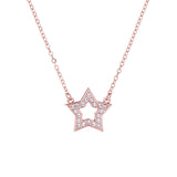 shakera: enchanted star pendant rose gold