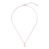 shona: shooting star pendant rose gold