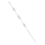 sorell: solitaire bow bracelet silver