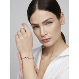 ted baker-: solitaire bow bracelet rose gold