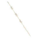 sorell: solitaire bow bracelet gold
