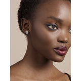 ted baker-dolly mix round glitter rose gold stud earring