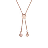 ted baker callab: crystal candy rose gold bracelet