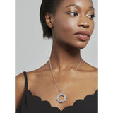 ted baker-crystal aurora pendant silver