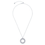 ted baker-crystal aurora pendant silver