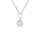 ted baker:: whippet small tag pendant silver