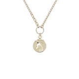ted baker:: whippet small tag pendant gold