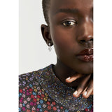ted baker pearly heart silver drop earring