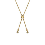 ted baker melrah: crystal adjustable tennis bracelet gold tone black dianond crystal