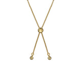 ted baker melrah: crystal adjustable tennis bracelet gold tone black dianond crystal