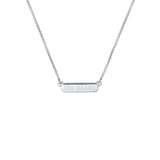 ted baker scarl sparkle bar silver tone pendant