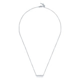 ted baker scarl sparkle bar silver tone pendant