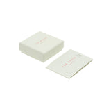ted bakerlouiee lucky horseshoe stud earring silver tone