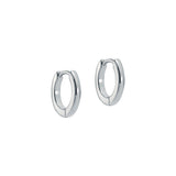 ted baker crislie logo 12mm hoop earring