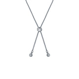 ted baker amorita: crystal halo heart adjustable bracelet , silver tone, clear crystal