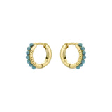 ted baker persia: turquoise huggie earrings